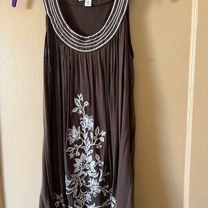 Coldwater Creek Brown Top